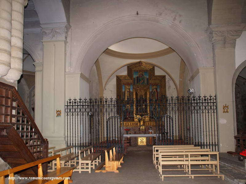 DETALLE DE LA CAPILLA AÑADIDA NORESTE